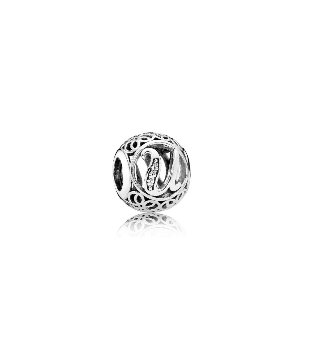 Charm Pandora letra U 791865CZ