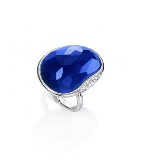 Anillo Viceroy cristal azul