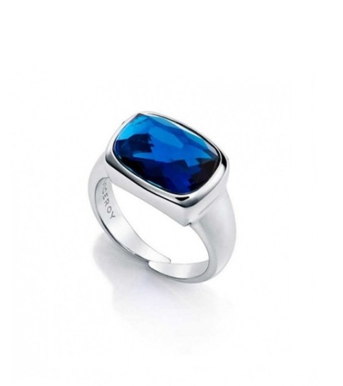 Anillo Viceroy cristal azul