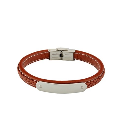 Pulsera Marea hombre marrón