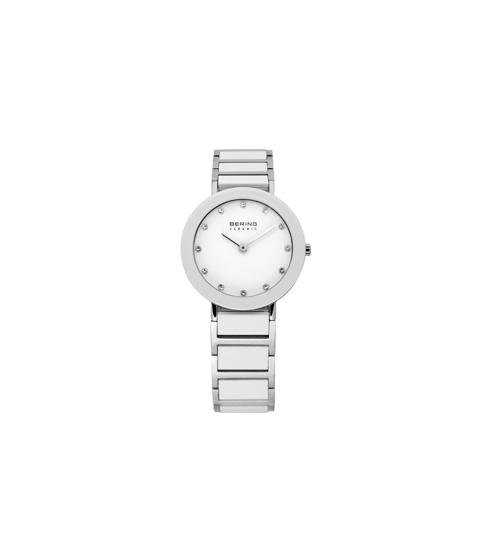 Reloj mujer Bering cerámica blanca 11429-754