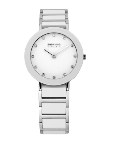 Reloj mujer Bering cerámica blanca 11429-754