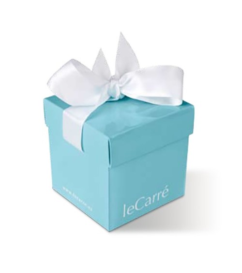 Colgante LeCarré de Plata de Ley y Diamantes