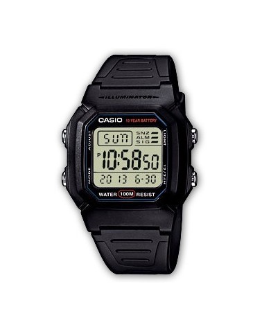 Reloj Casio digital W-800H-1AVES