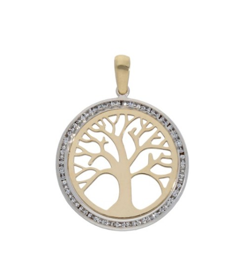 Colgante de Oro Árbol de la Vida