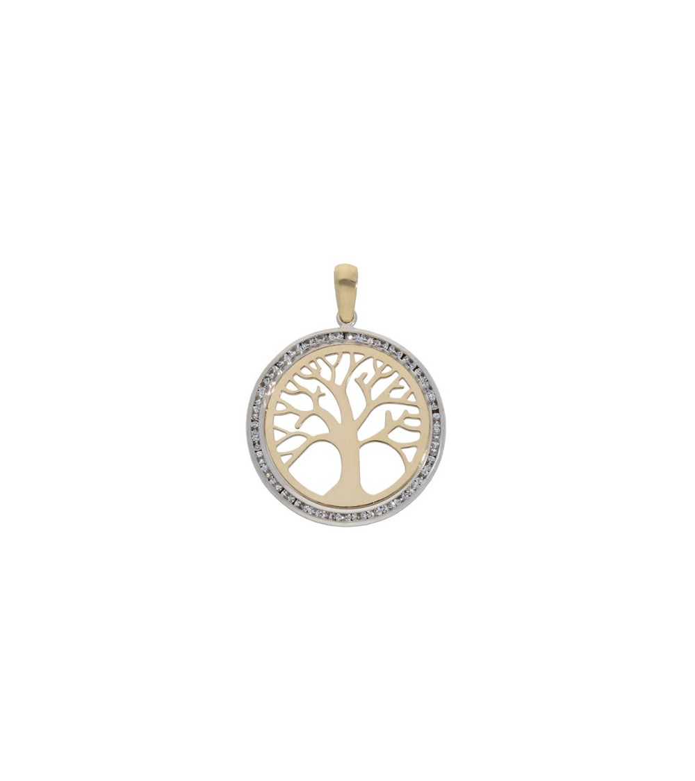 Colgante de Oro Árbol de la Vida