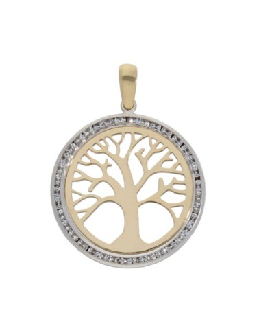 Colgante de Oro Árbol de la Vida