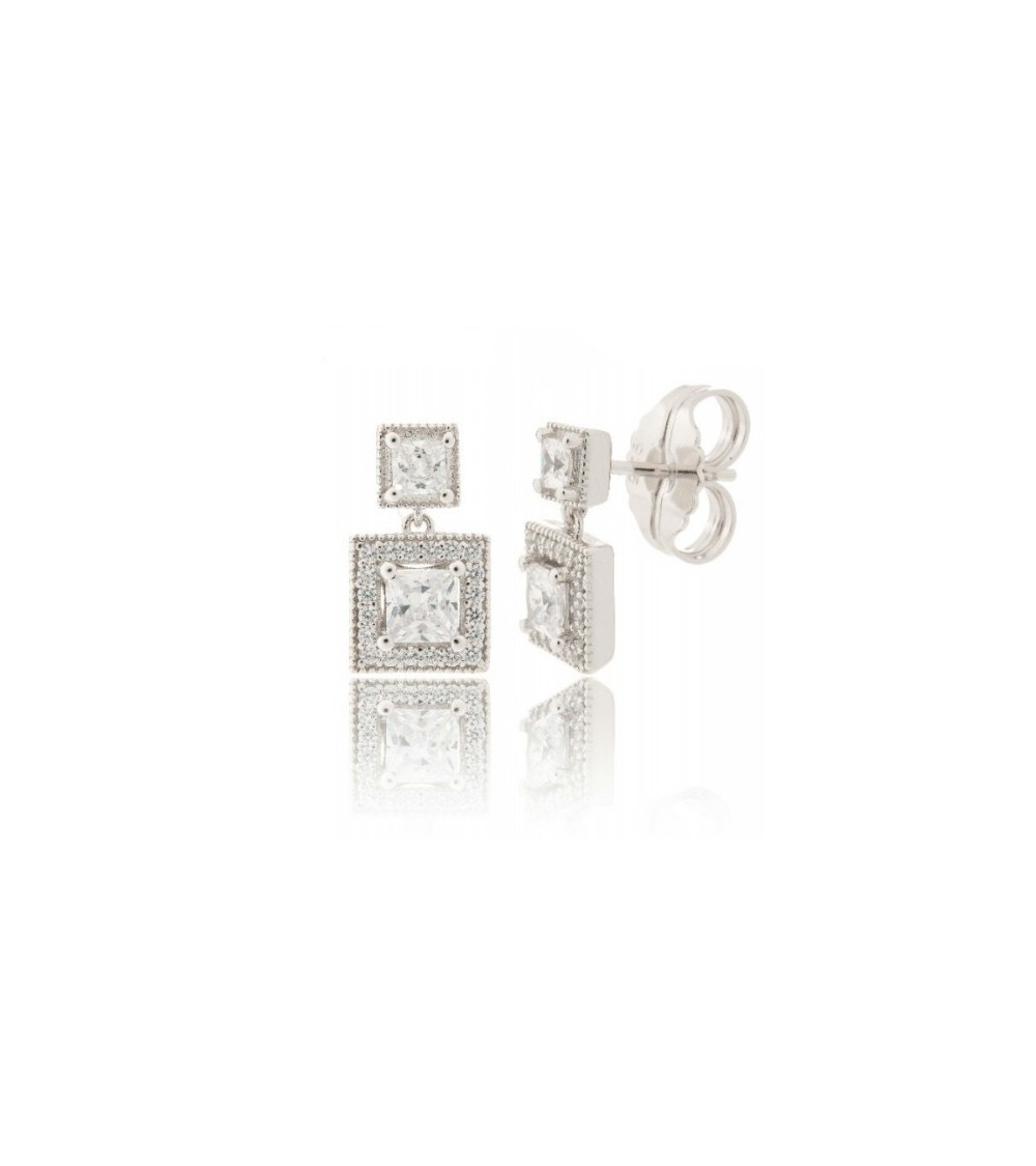 Pendientes Camaleoni plata Belmonte