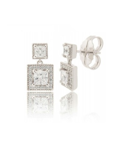 Pendientes Camaleoni plata Belmonte