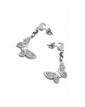 Pendientes Lotus Style mariposas acero LS1529/4/1
