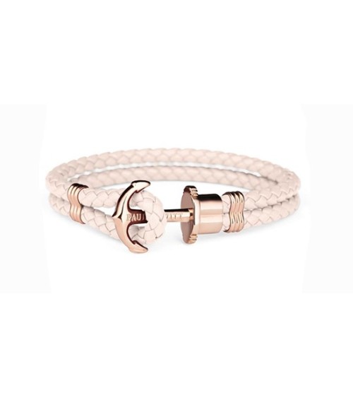 Pulsera Paul Hewitt ancla rosa chicle