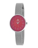 Reloj Marea acero fucsia