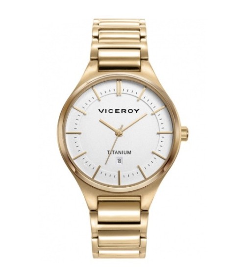 Reloj Viceroy mujer Titanio dorado