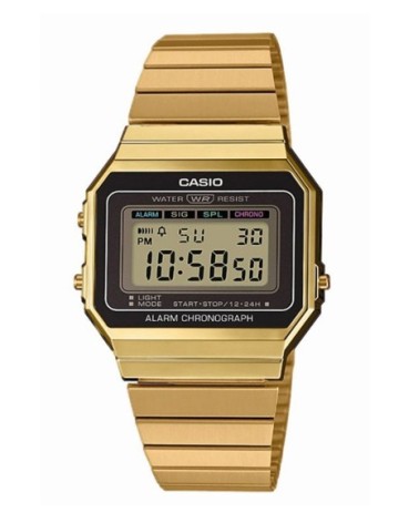 Reloj Casio dorado retro A700WEG-9AEF