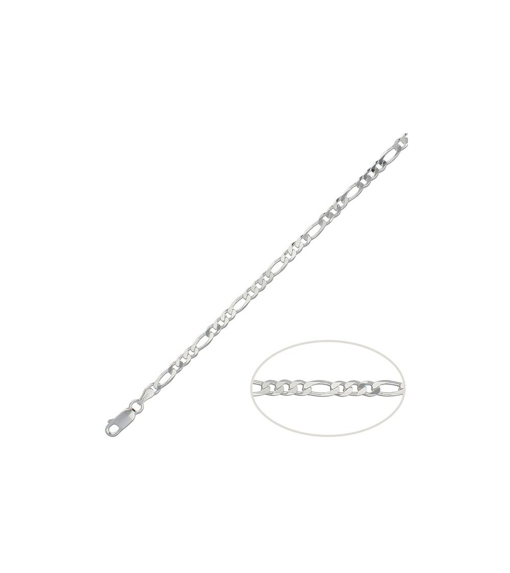 Cadena de plata cartier 3x1