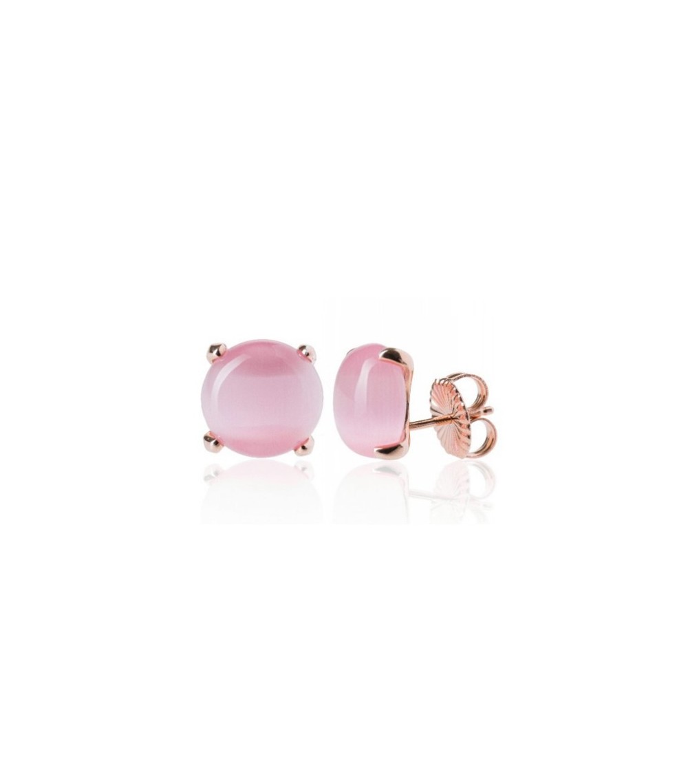 Pendientes plata Oro rosa 'Lucía'