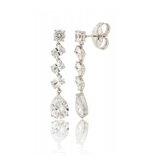 Pendientes Camaleoni plata Terems