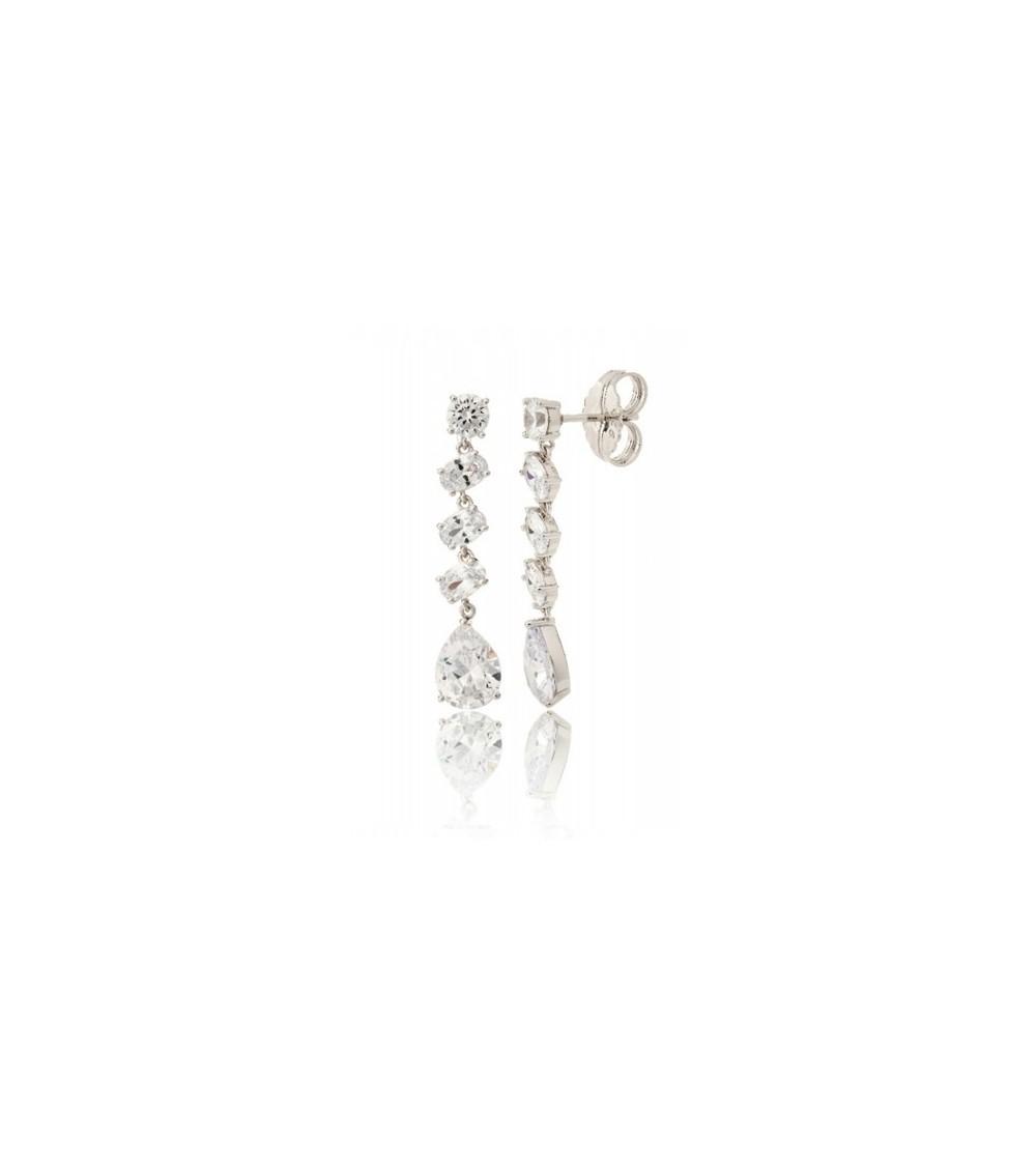 Pendientes Camaleoni plata Terems