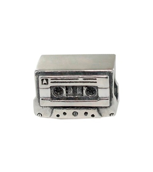 Abalorio de plata Cassette