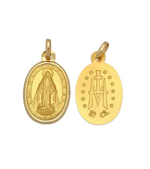 Medalla Oro Virgen de la Milagrosa