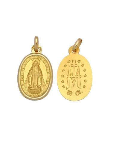 Medalla Oro Virgen de la Milagrosa