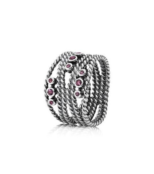 Anillo Pandora rodolitas 190863RHL