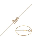 Pulsera de Oro love