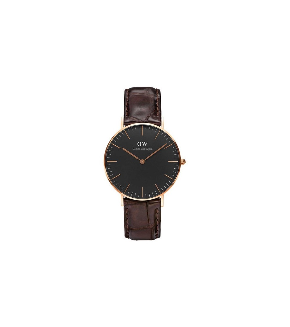 Reloj Daniel Wellington rosado negro DW00100140