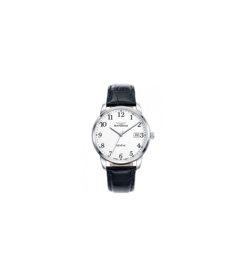 Reloj Sandoz piel hombre 81437-05