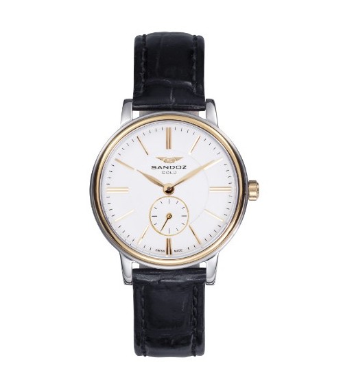 Reloj Sandoz acero y oro mujer