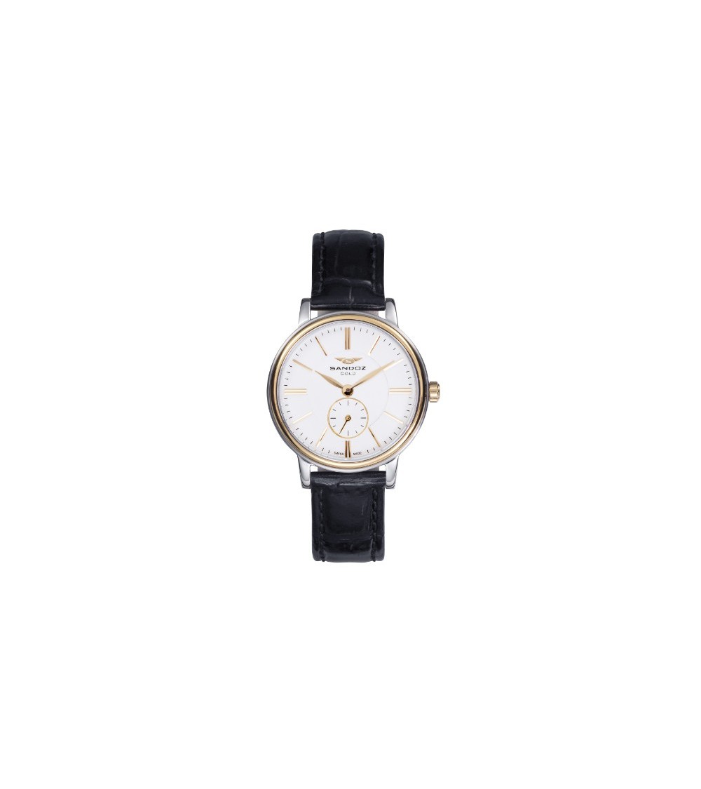 Reloj Sandoz acero y oro mujer