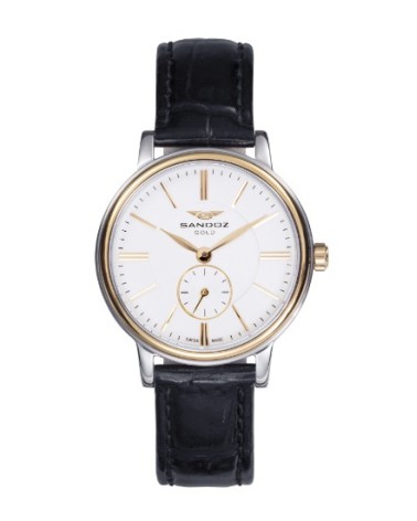 Reloj Sandoz acero y oro mujer