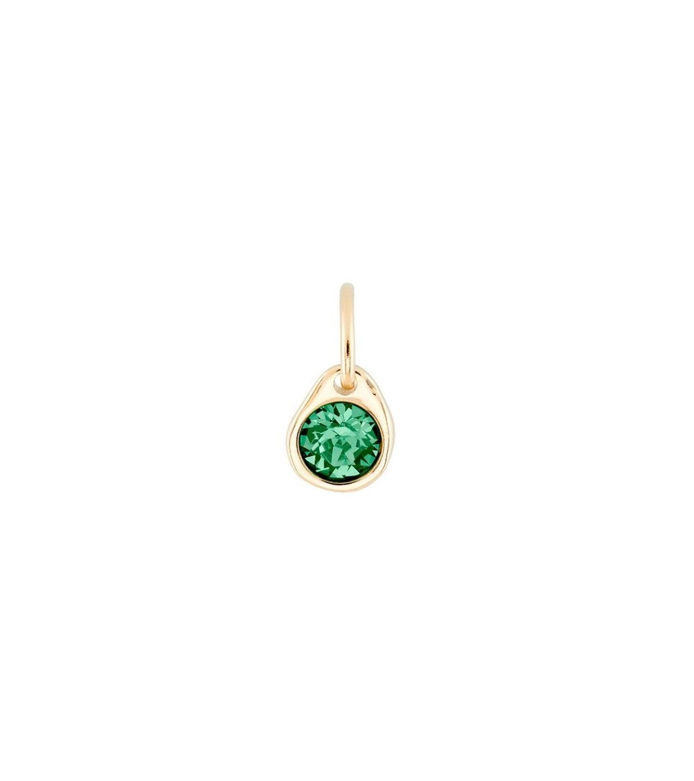 Charm Uno de 50 Swarovski verde CHA0079VDCORO