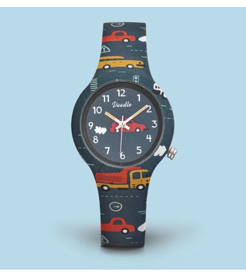 Reloj Doodle infantil coches DO32001