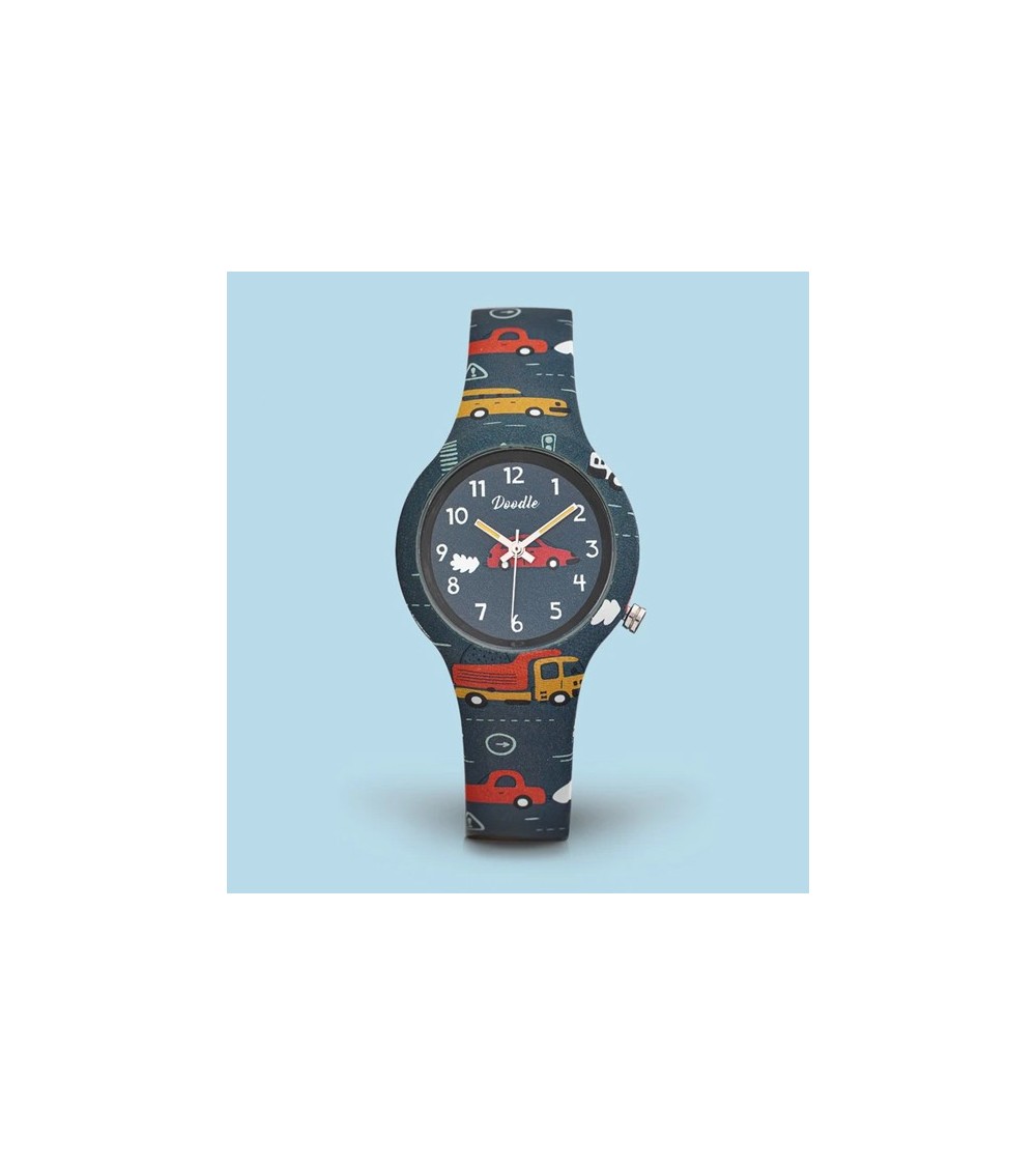 Reloj Doodle infantil coches DO32001