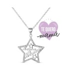 Collar plata Te Quiero Mamá