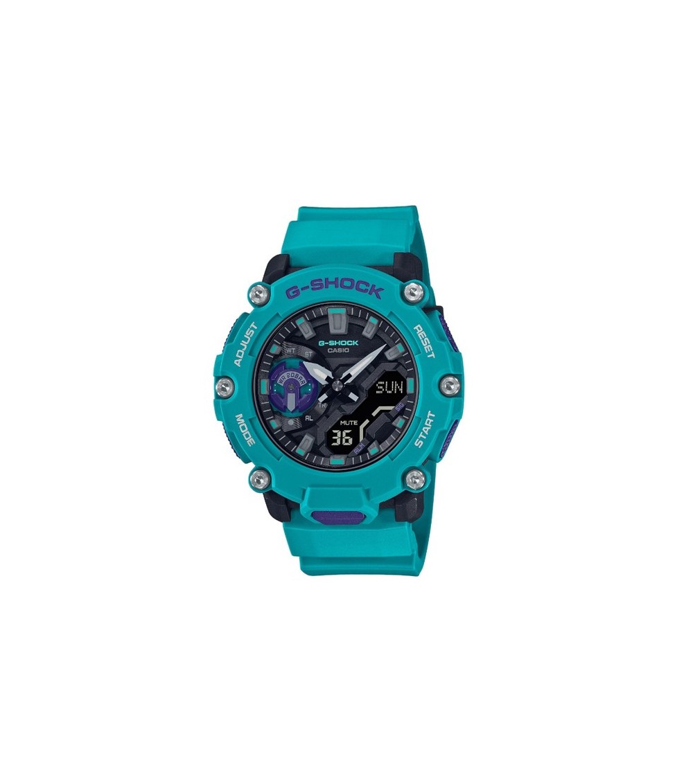 Reloj Casio G-SHOCK azul negro GA-2200-2AER