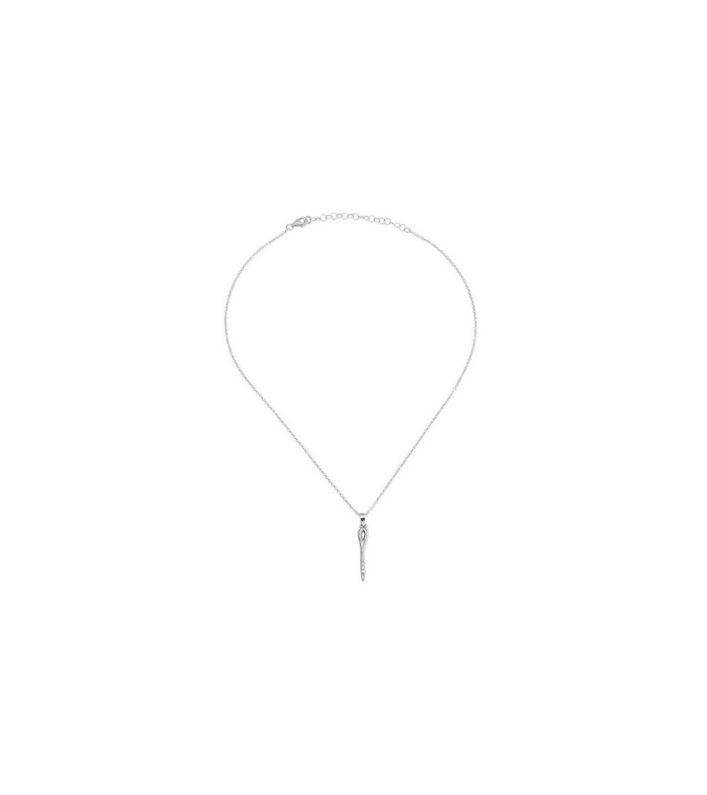 Collar aguja Uno de 50 'Silver Needle' COL1763