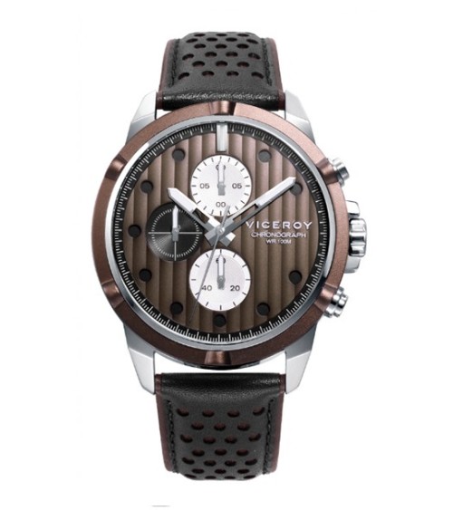 Reloj Viceroy Switch marrón cronógrafo 471331-47