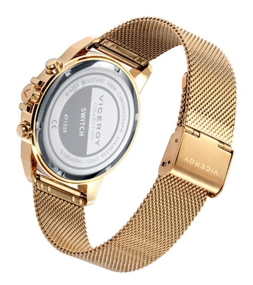 Reloj Viceroy dorado hombre 471329-67