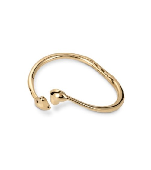 Brazalete dorado Uno de 50 corazón PUL2146ORO