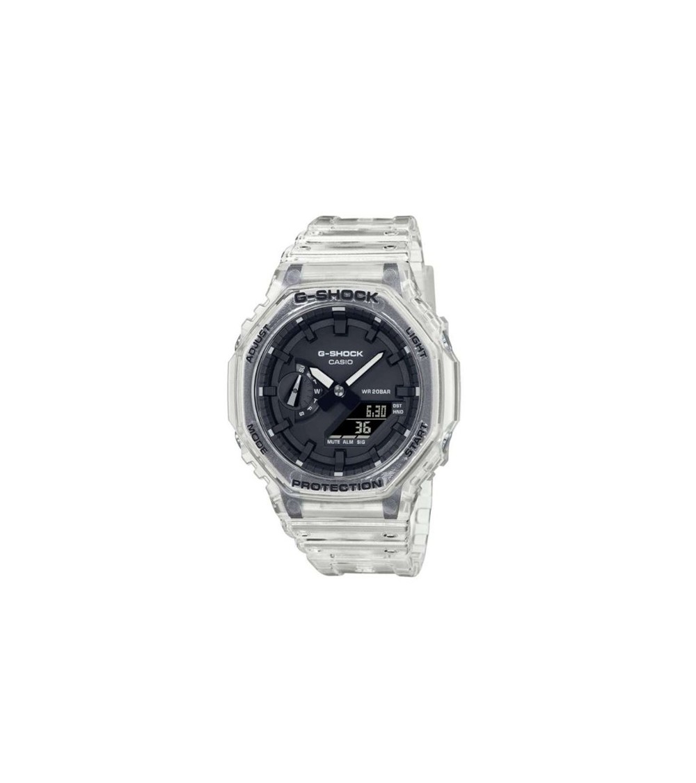 Reloj Casio G-SHOCK transparente GA-2100SKE-7AER