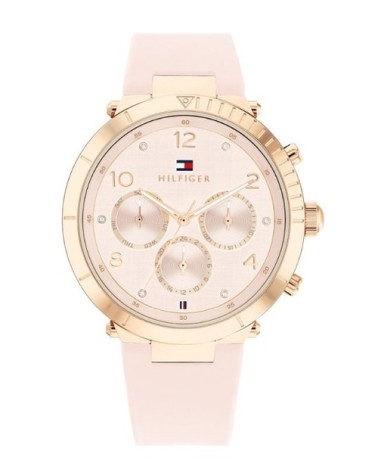 Reloj Tommy Hilfiger Analógico de Cuarzo para Mujer en Piel Rosa – 1782090  – Shopavia