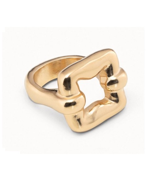 Anillo dorado Uno de 50 'Femme Fatale' ANI0738