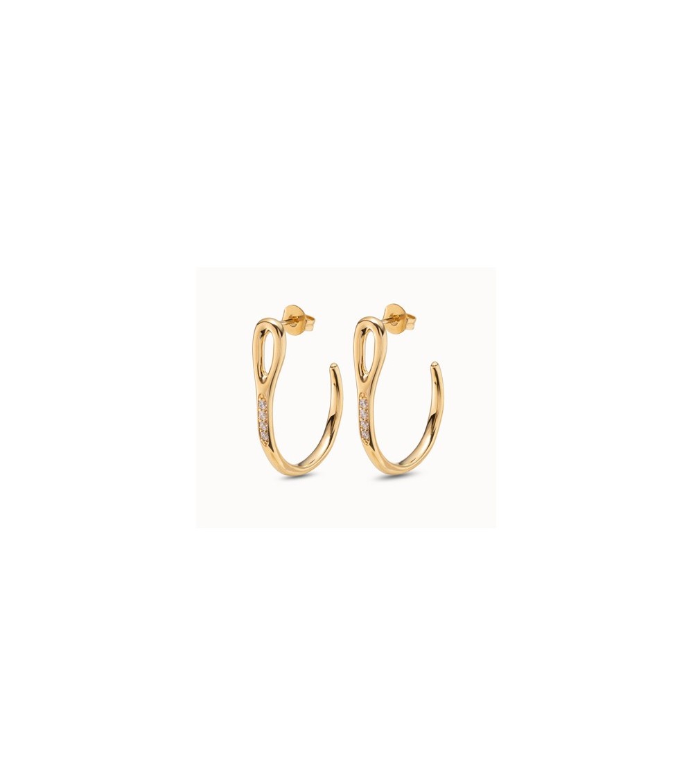 Pendientes Uno de 50 'Silver Needle' PEN0860ORO