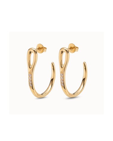 Pendientes Uno de 50 'Silver Needle' PEN0860ORO