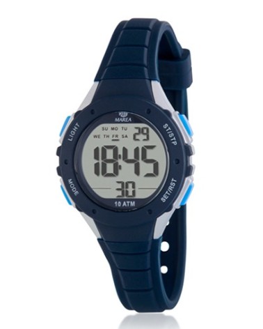 Reloj Marea digital azul B25174/2