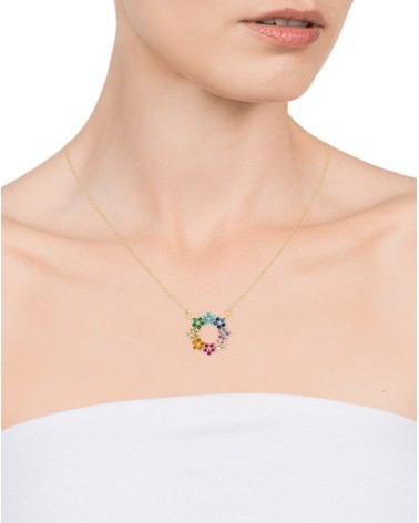 Collar Viceroy anillo de flores 13049C100-39