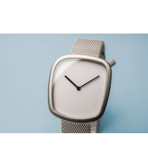 Reloj Bering cuadrado blanco 18034-004