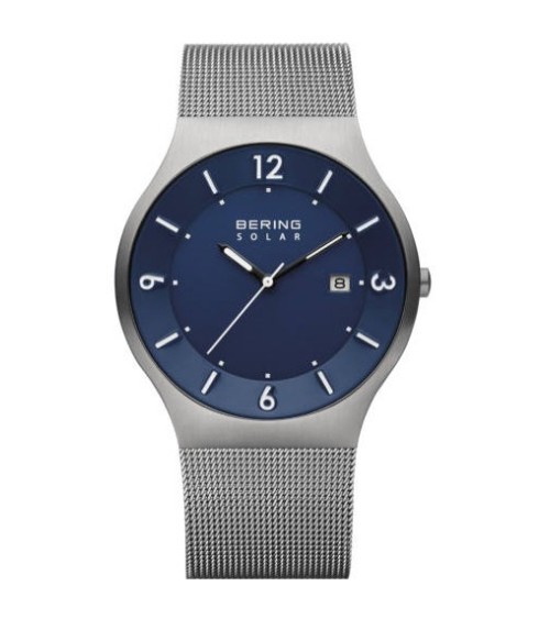 Reloj Bering solar hombre azul 14440-007